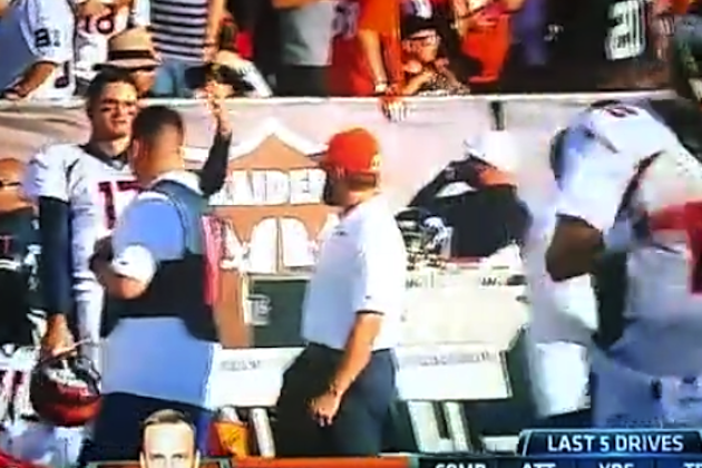 Broncos QB Brock Osweiler Can't Believe Peyton Manning Taking Field in Blowout