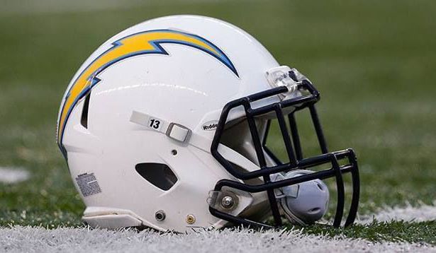Chargers helmet