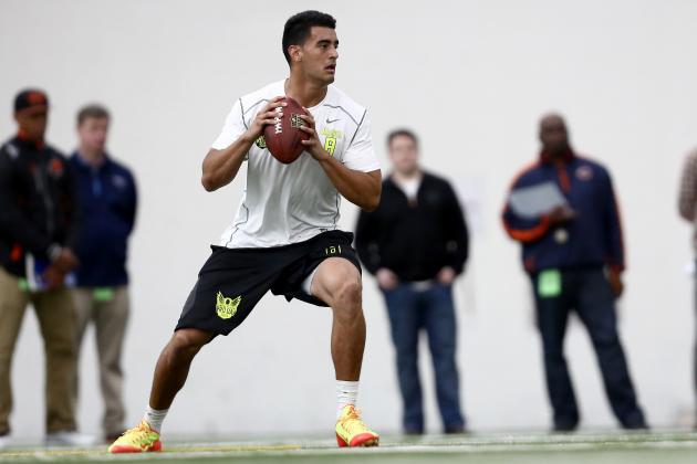 Marcus Mariota pro day