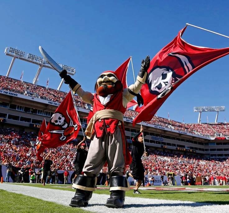 Tampa Bay Buccaneers mascot