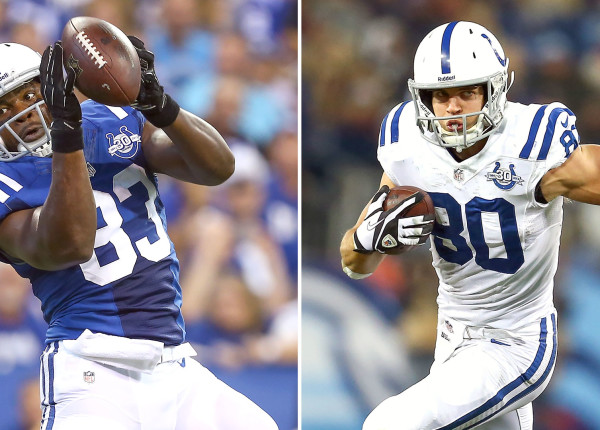 (Left Dwayne Allen)
(Right Coby Fleener)